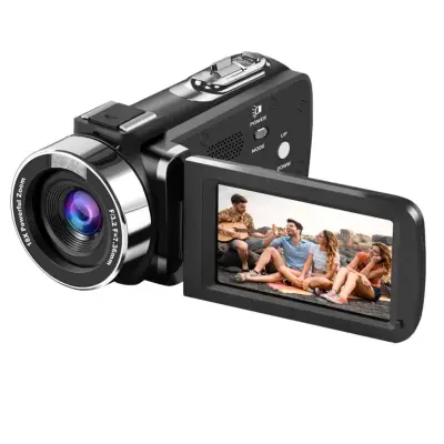 4K digitalni fotoaparat 42MP, 18x zum, 3.0 inch 270° ekran