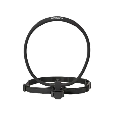 Vratni nosač za Pocket 4/3 - ergonomski silikon, 180° rotacija Black