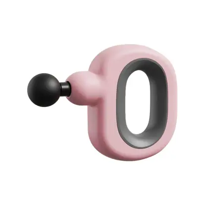 BX-980 Masažni pištolj 6 brzina, prijenosni, USB 1200mAh Pink