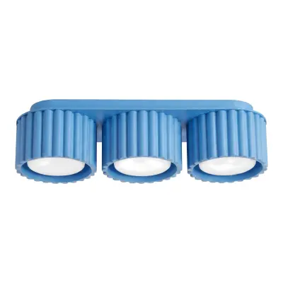 Stropna lampa AURA 3 azurna Gx53