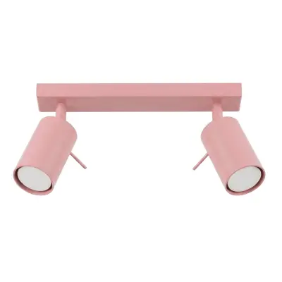 Stropna lampa RING 2 roza