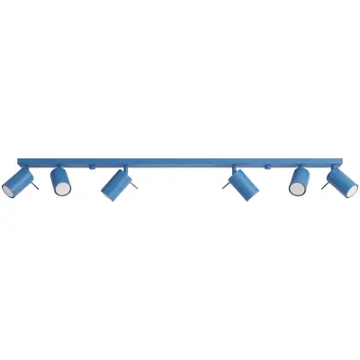 Stropna lampa RING 6L azurna