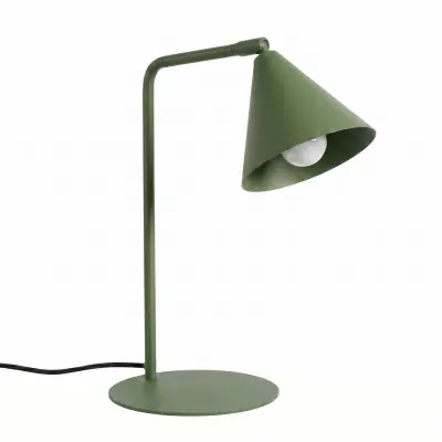 Stolna lampa NOX maslinasto zelena