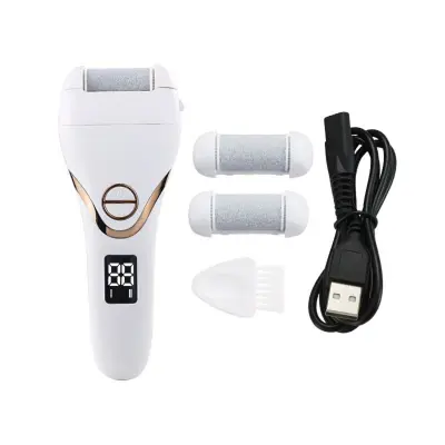 USB digitalna LED turpija za pete, punjiva 3-brzine, kvarcna glava White