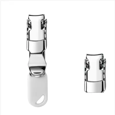 Ultra-tanki sklopivi kliješta za nokte, prijenosna inox izvedba White