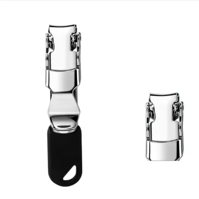 Ultra-tanki sklopivi kliješta za nokte, prijenosna inox izvedba Black