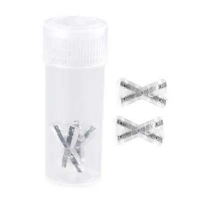 Butterfly flaster za urasle nokte X-oblik 2 kom — titanska legura Black