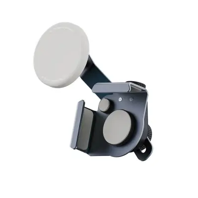 MagSafe magnetski silikonski kutni držač za zaslon automobila, 360° Gray