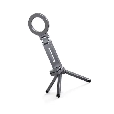 Magnetični stalak za telefon s N52 magnetom, 360° rotirajući, sklopiv DarkGrey
