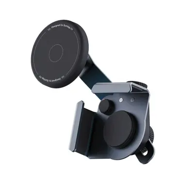 MagSafe magnetski silikonski kutni držač za zaslon automobila, 360° Black