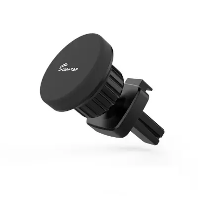 Magnetni držač mobitela za okrugle ventilacijske rešetke, 360° Black