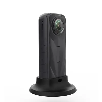 Crna silikonska baza za panoramsku kameru Insta360 X5
