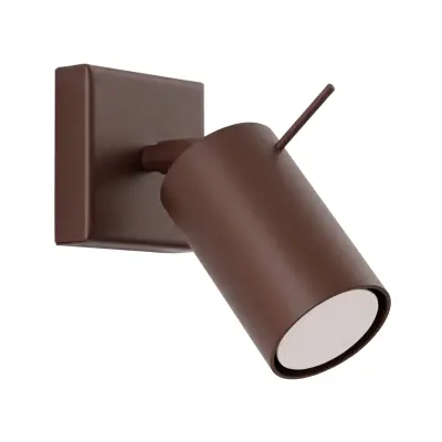 Zidna lampa RING smeđa