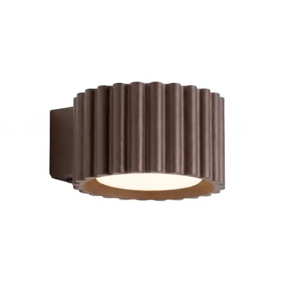 Zidna lampa AURA smeđa Gx53