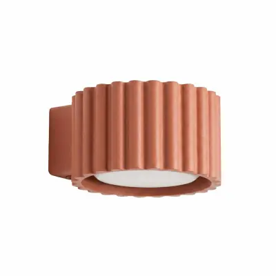 Zidna lampa AURA crveni oker Gx53