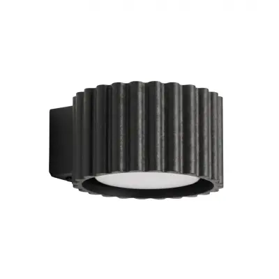 Zidna lampa AURA crna Gx53