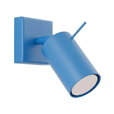 Zidna lampa RING azurna
