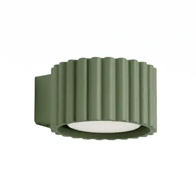 Zidna lampa AURA maslinasto zelena Gx53
