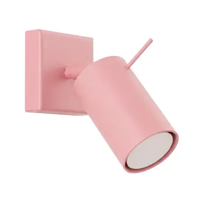 Zidna lampa RING roza