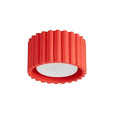 Stropna lampa AURA 1 crvena Gx53