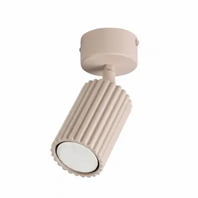 Stropna lampa KARBON 1 sivo-smeđa