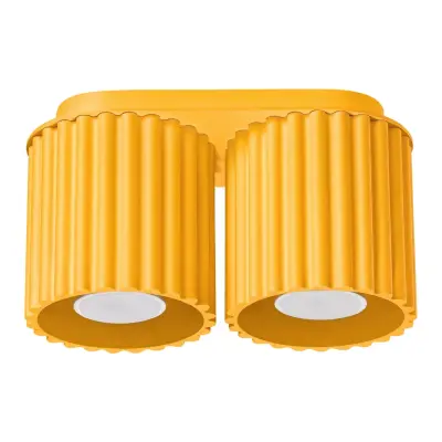 Stropna lampa AURA 2 žuta GU10
