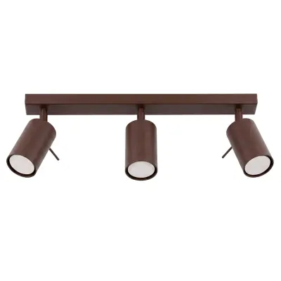 Stropna lampa RING 3L smeđa
