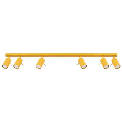 Stropna lampa RING 6L žuta