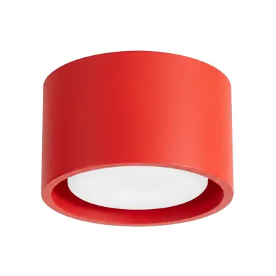Stropna lampa MODO 1 crvena Gx53