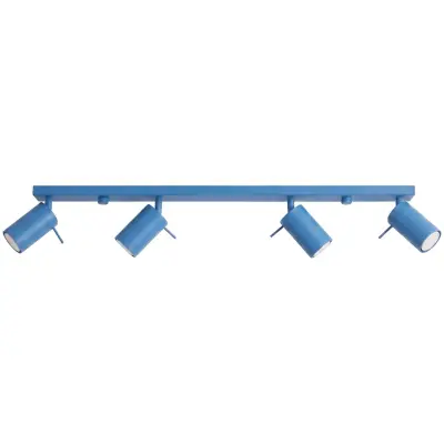 Stropna lampa RING 4L azurna