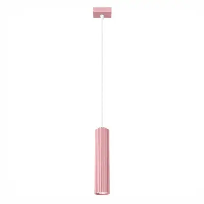 Viseća lampa KARBON 1 roza