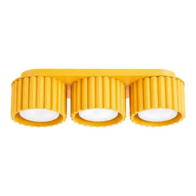 Stropna lampa AURA 3 žuta Gx53