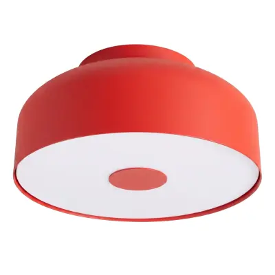 Stropna lampa OMIQ crvena