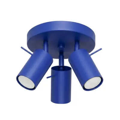 Stropna lampa RING 3P ultramarin