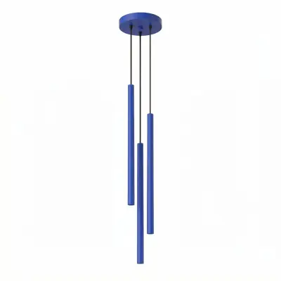 Viseća lampa PASTELO 3P ultramarin