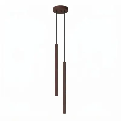 Viseća lampa PASTELO 2 smeđa