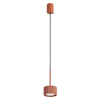 Viseća lampa AURA 1 crveni oker Gx53