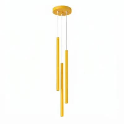 Viseća lampa PASTELO 3P žuta