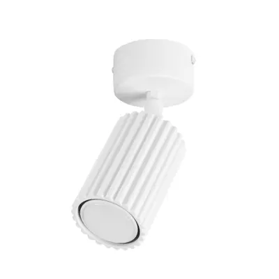Stropna lampa KARBON 1 bijela