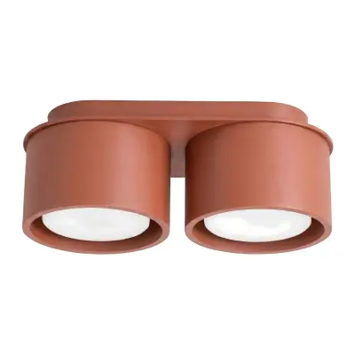 Stropna lampa MODO 2 crveni oker Gx53