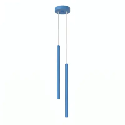Viseća lampa PASTELO 2 azurna