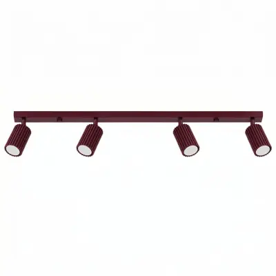Stropna lampa KARBON 4L bordo
