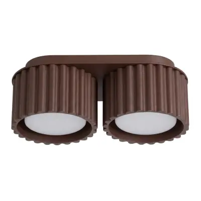 Stropna lampa AURA 2 smeđa Gx53
