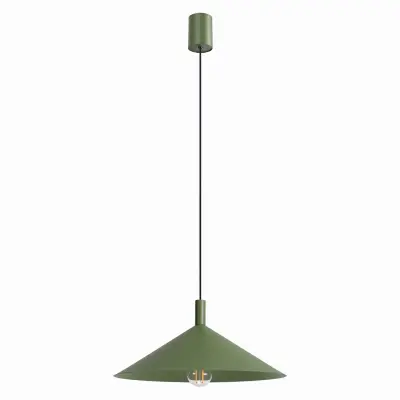 Viseća lampa NOX 40 maslinasto zelena