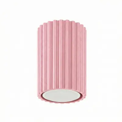 Stropna lampa KARBON 10 roza