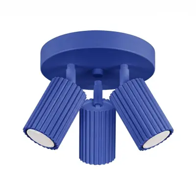 Stropna lampa KARBON 3P ultramarin