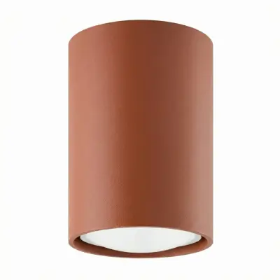 Stropna lampa LAGOS 10 crveni oker