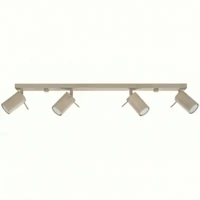 Stropna lampa RING 4L sivo-smeđa