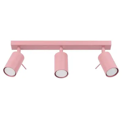 Stropna lampa RING 3L roza