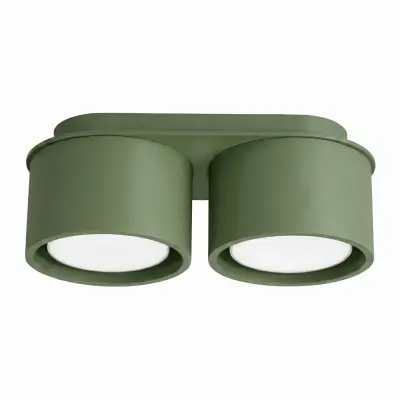 Stropna lampa MODO 2 maslinasto zelena Gx53